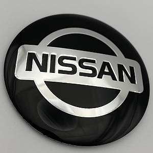 Наклейка для ковпачків із логотипом Nissan Ніссан 60 мм