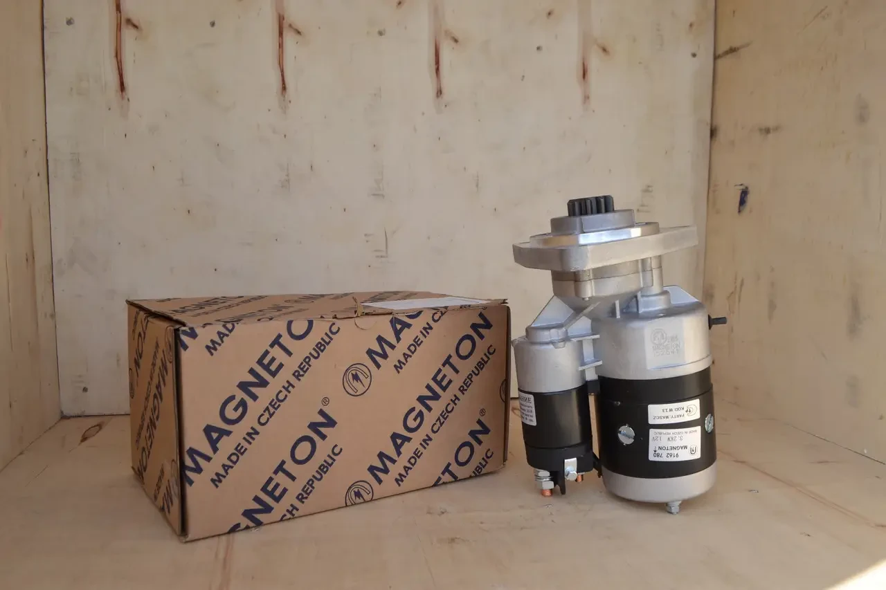 Редукторний стартер Магнетон (Чехія) 12 потужністю 3,2 кВт для тракторів МТЗ, ЮМЗ, фото 1