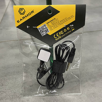 Кнопка ввімкнення гарнітури Earmor M50 для M51 PTT, кнопка для рації, фото 3