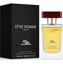 Туалетна вода чоловіча Style Homme 100ml