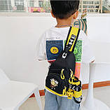 Дитяча сумка слінг через плече для хлопчика Пікачу, фото 3