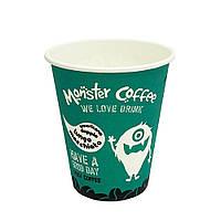 Стакан бумажный Monster Coffee 175мл