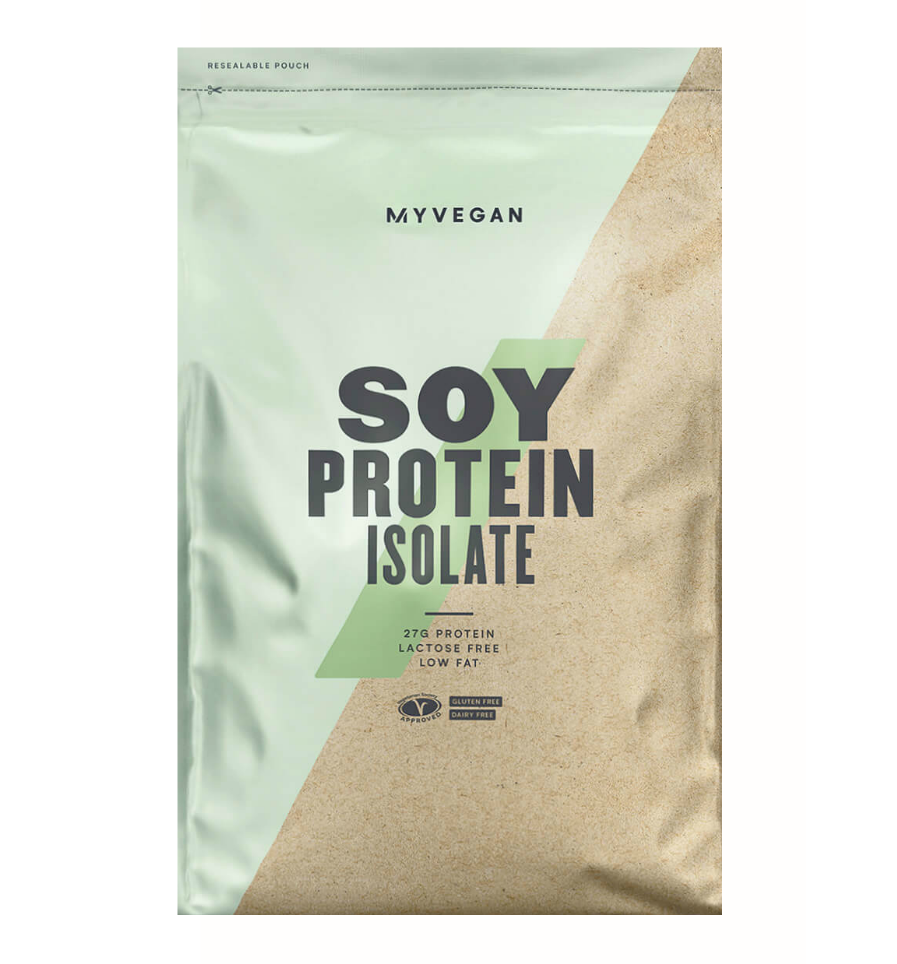 Протеїн Soy Protein Isolate MyProtein 1 кг Полуниця