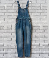 Комбинезон женский с брюками, джинсовый комбинезон для женщин 38