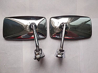 Зеркало боковое хром ВАЗ 2101, 2102, 2103, 2106 штатное ( без резинки 2шт)