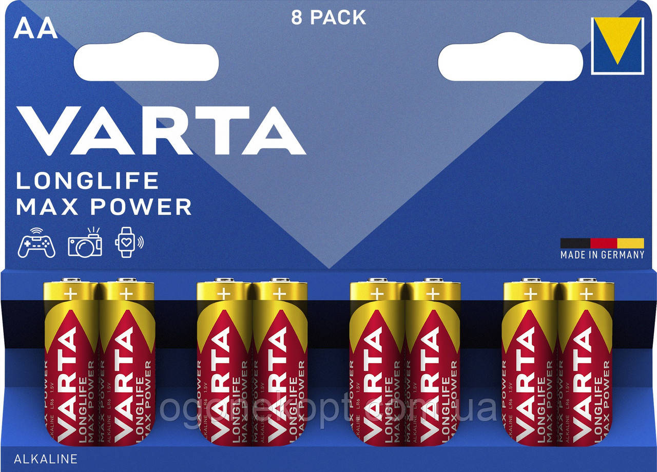 VARTA AA LR6 Max Power 8блист