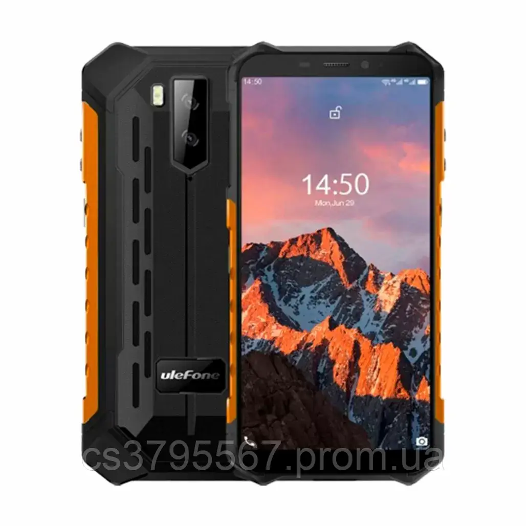 Противоударный Смартфон Ulefone Armor X5 3/32GB 8 ЯДЕР! NFC 4G Android10  Улефон Китайский Телефон Качественный — Купить на BIGL.UA ? Удобная  Доставка (1813629944)