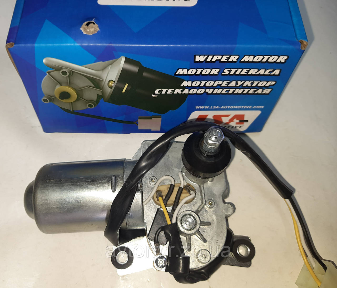 Мотор склоочисника заднього двірника ВАЗ 2108, 2109 LSA
