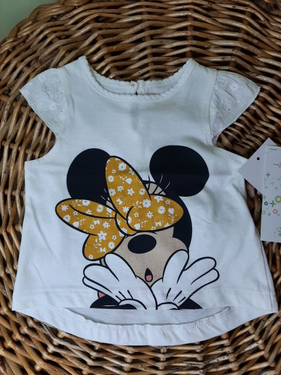 Футболка Disney Baby для новорожденных 62 размер для девочки Минни Маус ...