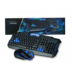 Комплект клавіатура та миша бездротові UKC HK-8100 Plus