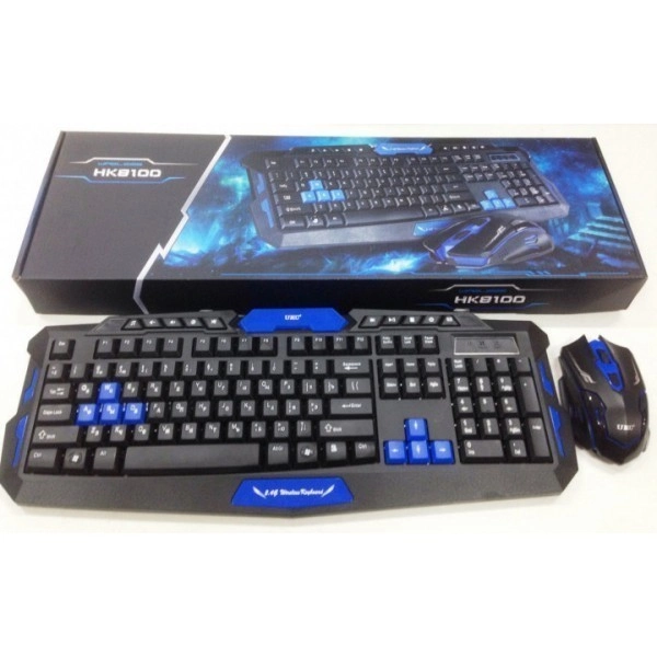 Бездротові клавіатура та миша ігрові UKC HK-8100 Plus