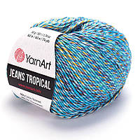 Пряжа YarnArt Jeans Tropical 614 (Ярнарт Джинс Тропікал) Бавовна: 55% Акрил: 45%