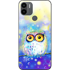 Бампер силіконовий для Xiaomi Redmi A1 Plus з малюнком Філін