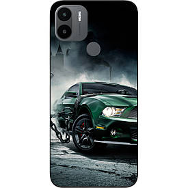 Бампер силіконовий для Xiaomi Redmi A1 Plus з малюнком Мустанг