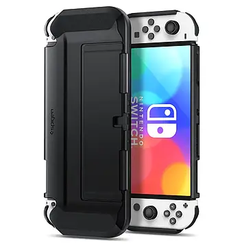 Чохол Spigen для Nintendo Switch OLED - Thin Fit, Black (ACS04239)