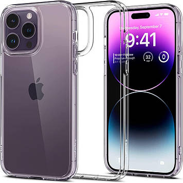 Чохол Spigen для iPhone 14 Pro - Ultra Hybrid, Crystal Clear (ACS04960)