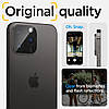 Захисне скло Spigen для камери iPhone 15 Pro /15 Pro Max - Optik Camera Lens (2шт), Black (AGL05273), фото 8