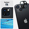 Захисне скло Spigen для камери iPhone 14/14 Plus - Optik Camera Lens (2шт), Black (AGL05274), фото 10