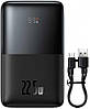 Power Bank Baseus Bipow Pro Digital Display 20000mAh 22.5W 2x USB/USB Type C, Black (PPBD030001), фото 7