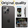 Захисне скло Spigen для камеры iPhone 15 Pro / 15 Pro Max - Optik Camera Lens (2шт), Clear (AGL05228), фото 5