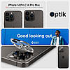 Захисне скло Spigen для камеры iPhone 15 Pro / 15 Pro Max - Optik Camera Lens (2шт), Clear (AGL05228), фото 6