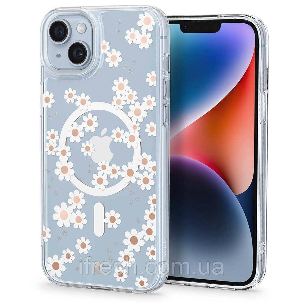 Чохол Spigen для iPhone 14 CYRILL Cecile MagSafe, Dream Daisy (ACS05087), фото 1