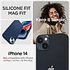 Чохол Spigen для iPhone 14 - Silicone Fit MAG, Navy Blue (ACS05068), фото 5