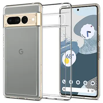 Чохол Spigen для Google Pixel 7 Pro - Ultra Hybrid, Crystal Clear (ACS04726)