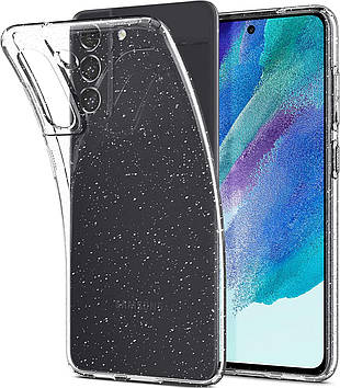 Чохол Spigen для Samsung Galaxy S21 FE - Glitter, Crystal Quartz (ACS03056)
