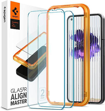 Захисне скло Spigen для Nothing Phone 1 - ALIGNmaster (2 шт), Clear (AGL05447)