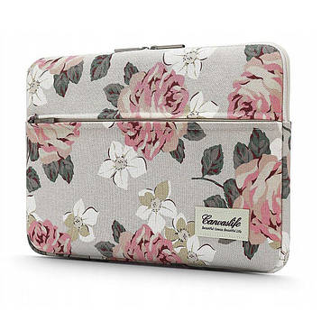 Чохол для ноутбука Canvaslife 13-14", White Rose