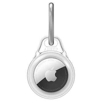 Чохол Spigen для Apple AirTag — CYRILL Shine, Crystal Clear (AHP03127)