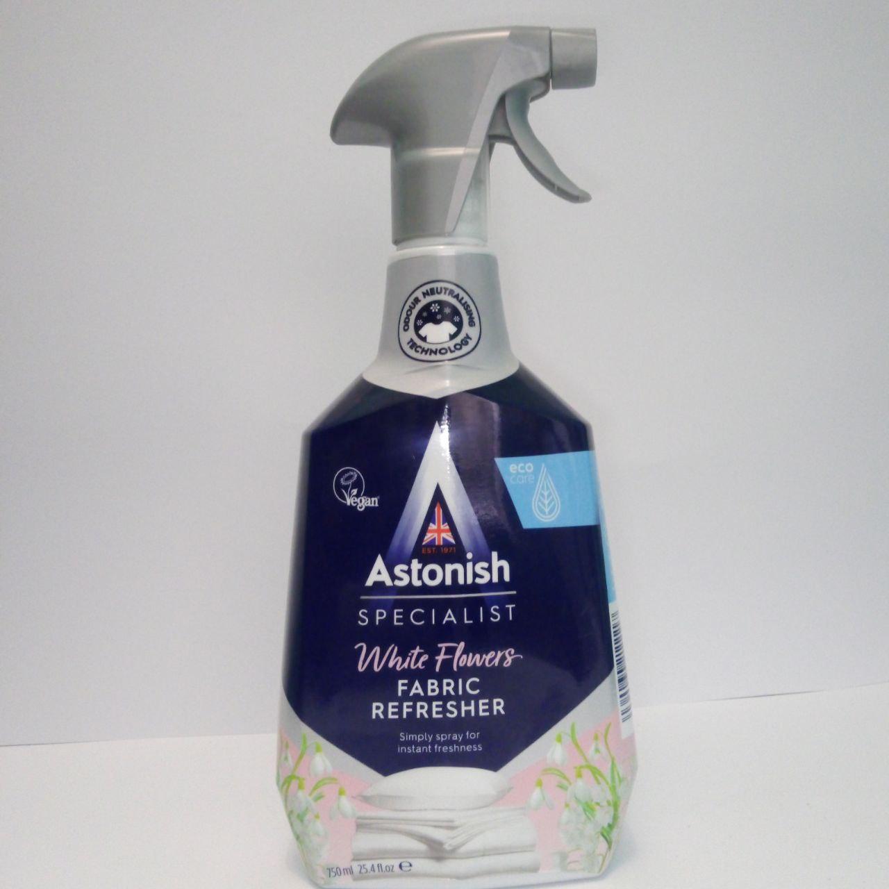 Нейтралізатор Запахів для Текстилю, Килимів Та Одягу Astonish Fabric