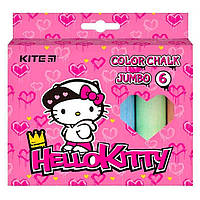 Крейда кольор. "Kite" №HK21-073 6кольор. Jumbo Hello Kitty(20)(60)