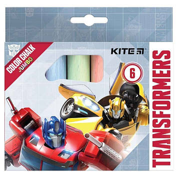 Крейда кольор. "Kite" №TF21-073 6кольор. Jumbo Transformers(20)(120)