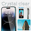 Захисне скло Spigen для iPhone 14 Pro - EZ FIT GLAS.tR (2 шт), Clear (AGL05214), фото 5