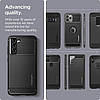 Чохол Spigen для Samsung Galaxy S21 FE - Rugged Armor, Matte Black (ACS03049), фото 9
