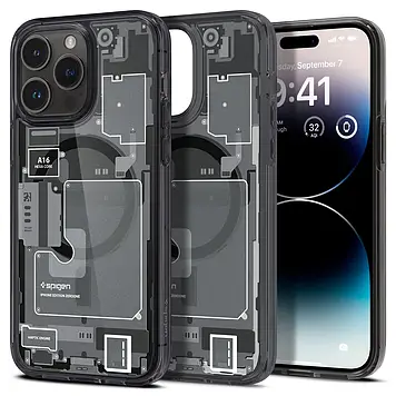 Чохол Spigen для iPhone 14 Pro (6.1") - Ultra Hybrid, Zero One (MagFit) (ACS05540)