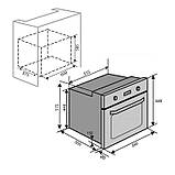ДУХОВА ШКАФА ATLANTA 6 MT (BK), фото 6
