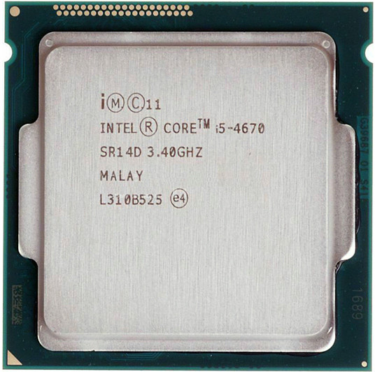 Процесор Intel Core i5-4670, LGA1150 3.40GHz