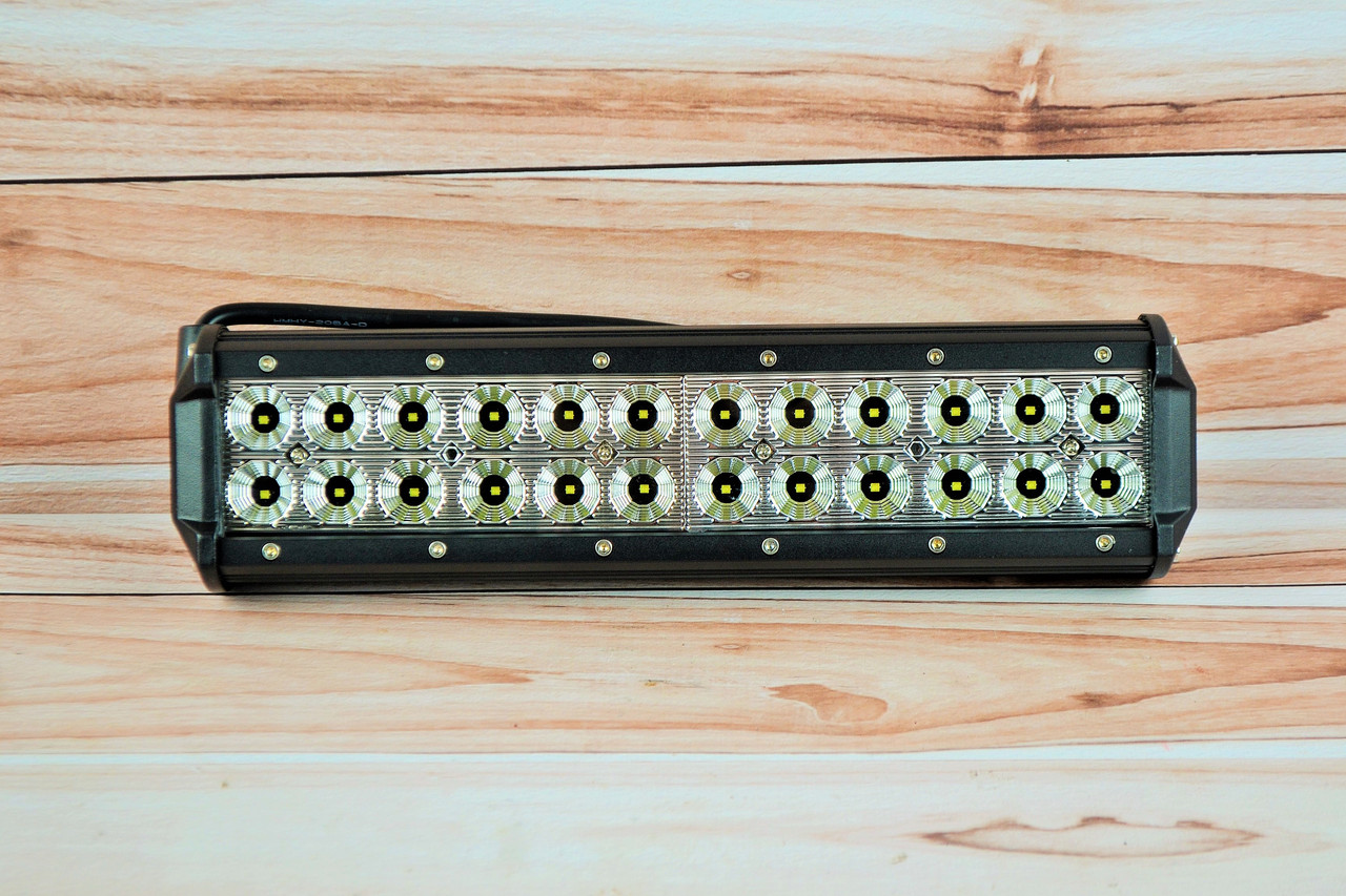 Світлодіодна LED Балка Black (30см) 72Вт, Широкий луч (світлодіоди 3w х24шт), фото 1