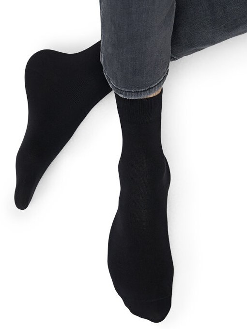 Мужские классические хлопковые носки отличного качества - фото 1 - id-p250422730
