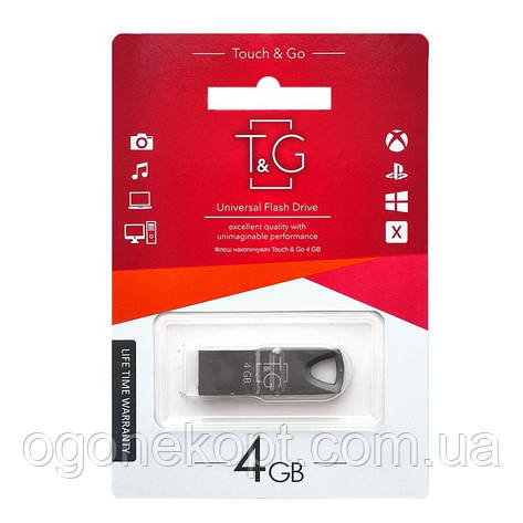 USB Flash T&G металева 117 4GB, фото 1
