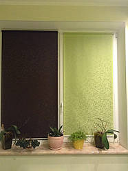 Рулонні штори НАТУРА з фіксацією