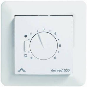Терморегулятор для теплої підлоги механічний DEVIreg 530