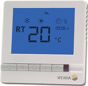 Терморегулятор для теплої підлоги програмований Veria Control T45