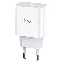 Зарядний пристрій Hoco Type-C PD 20W C76А Plus White