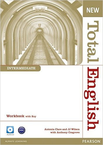 New Total English Intermediate Workbook with Key and Audio CD Pack (робоча зошита з ключами й аудіодиском)