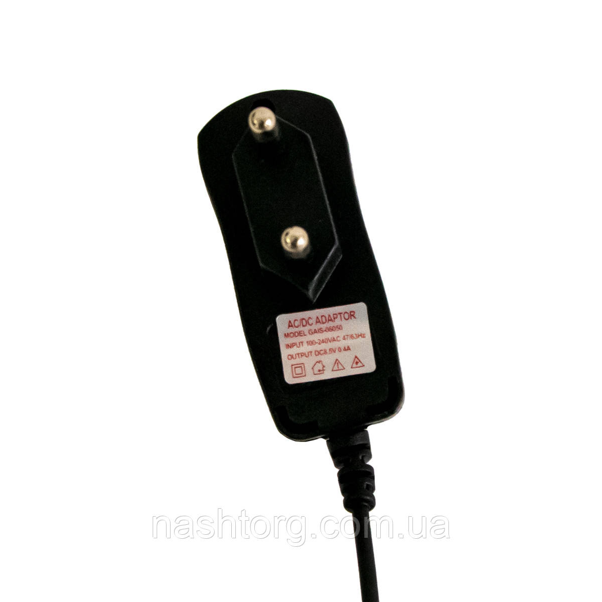 Зарядное устройство для электронных весов ACS 8.5V Adaptor GAIS-06050 0.4A зарядка для торговых весов (NT) - фото 6 - id-p1830732578