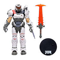 Фигурка Дум Убийца Судьбы Белая Броня Doom Slayer White Armor McFarlane 11139